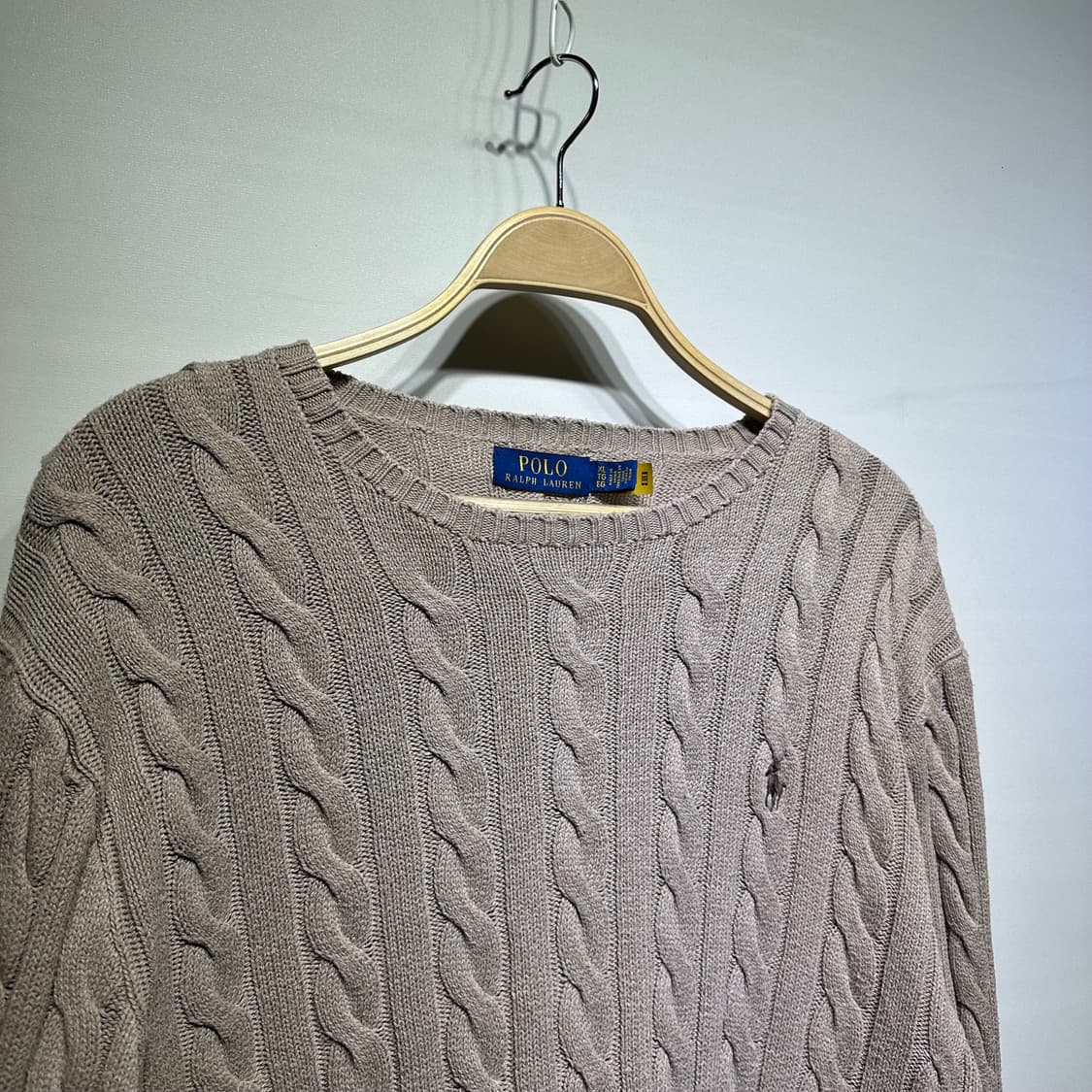 폴로 랄프로렌 케이블 니트 판매합니다 상품이미지3