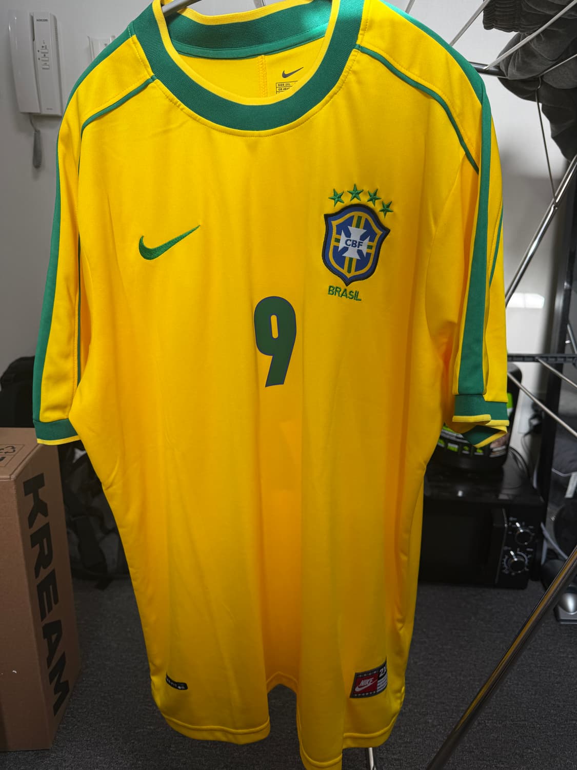 브라질1998유니폼 2xl/xxl (classicfootballshir) 상품이미지2