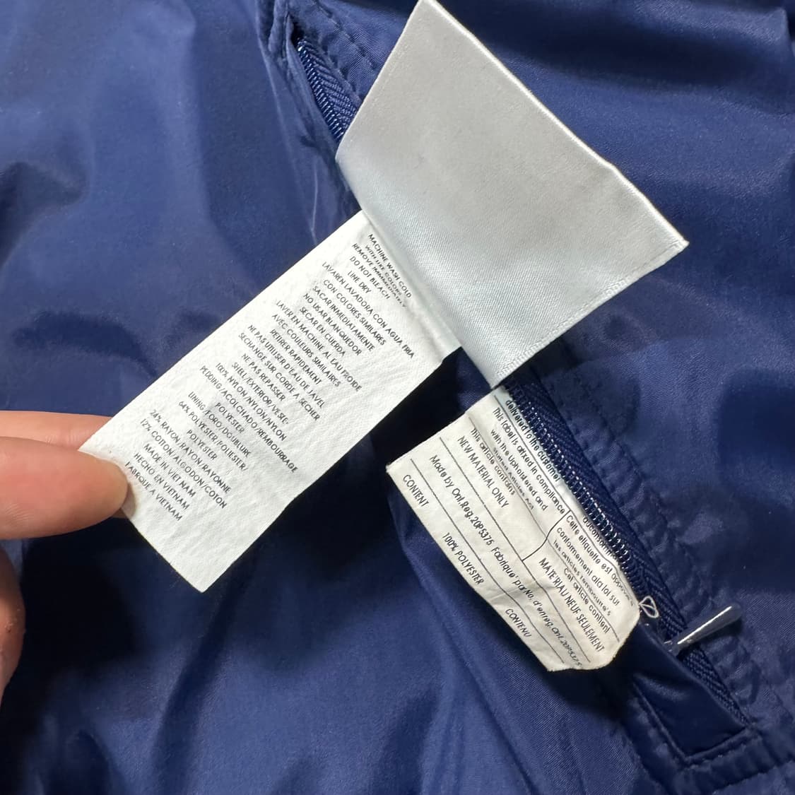 아디다스 양면 리버시블 올드스쿨 오버핏 코튼&바람막이 자켓 :) 상품이미지6