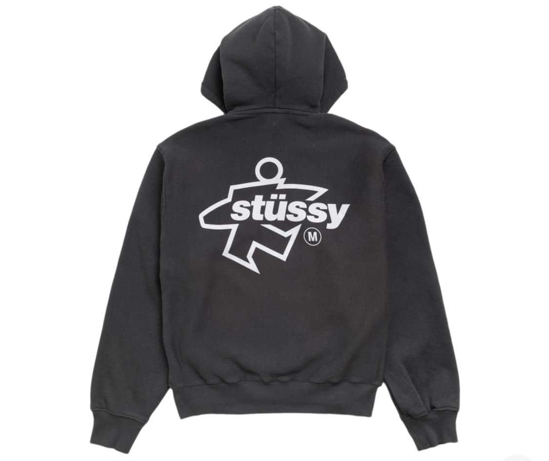 스투시 서프 사이즈 집 페이디드 블랙 상품이미지2