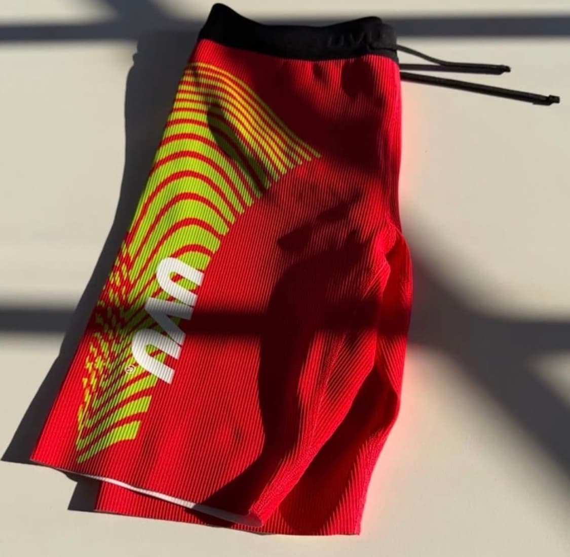 새상품) uvu 서울 하프 타이즈 레드 상품이미지2