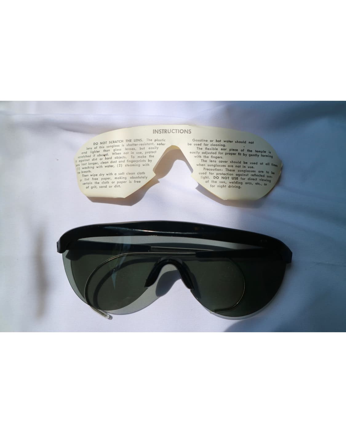 DEADSTOCK Vietnam War US Army Sunglasses 상품이미지4