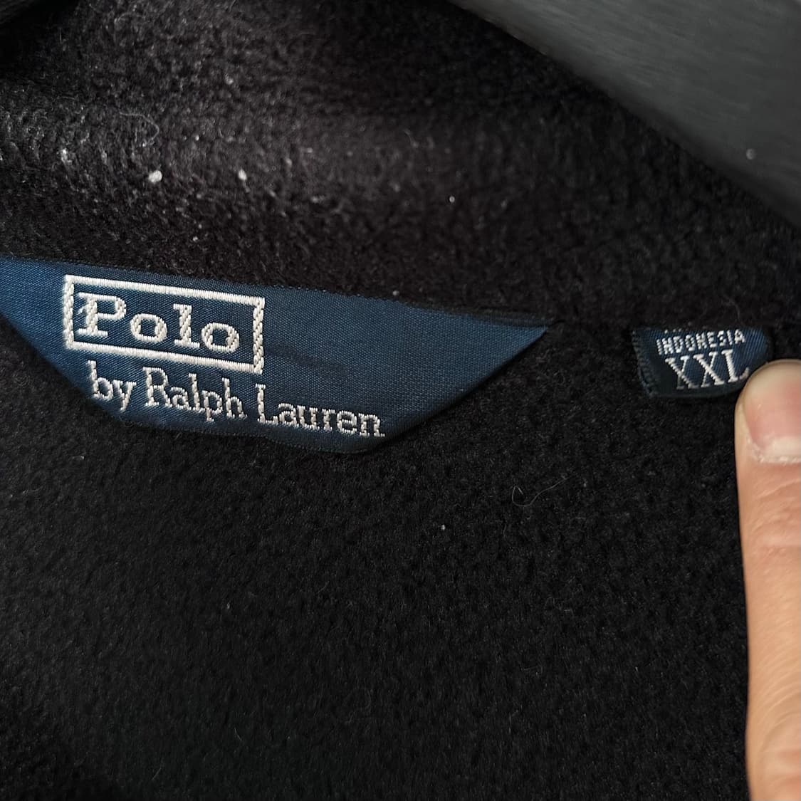 폴로 블랙 후리스 스윙탑 자켓 (va.96) 상품이미지4