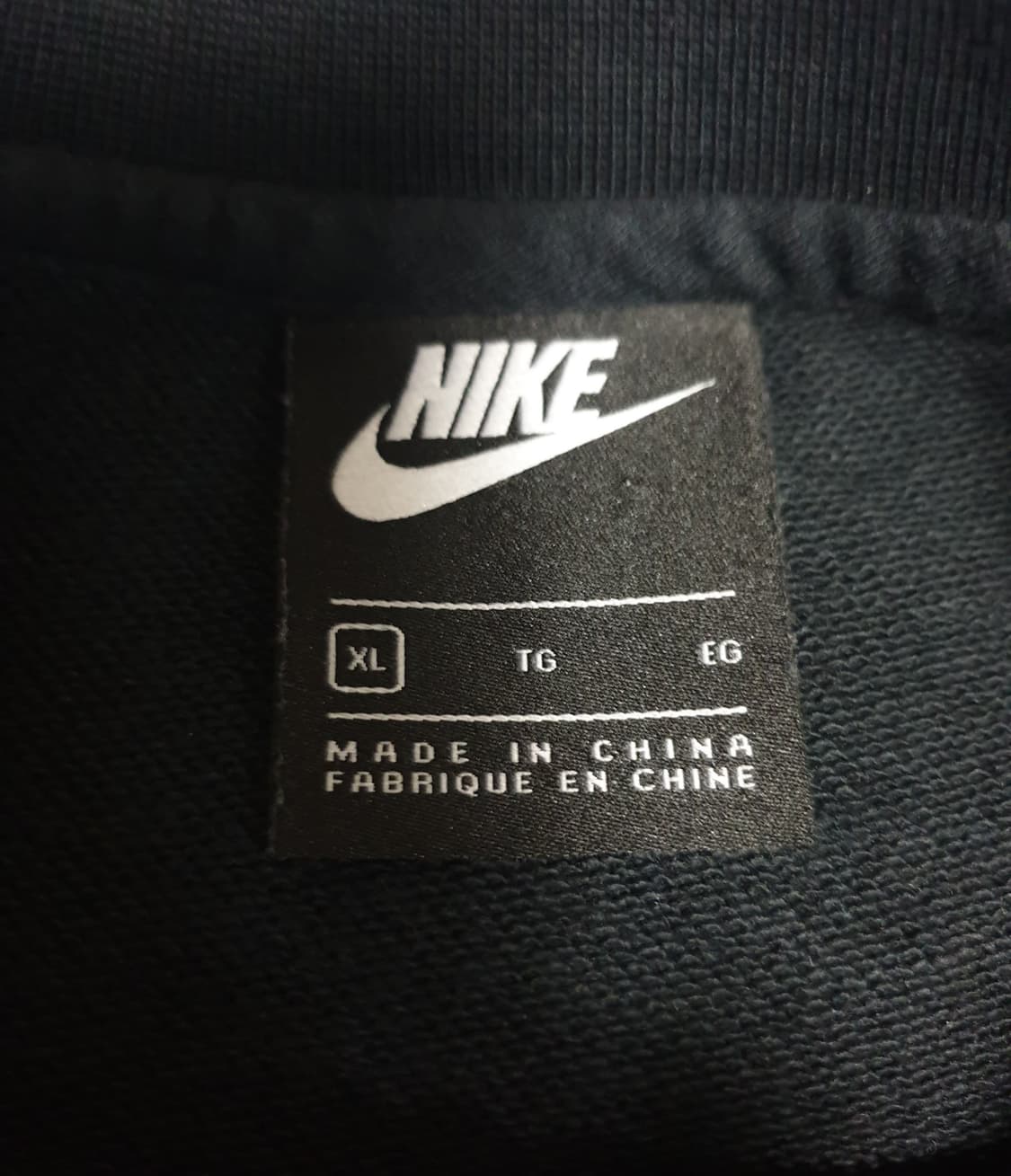 나이키 맨투맨 블랙 (XL) 상품이미지2