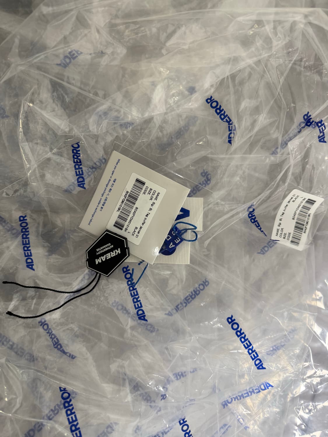 아더에러 시그니피컨트 TRS/BL 태그 퍼퍼 자켓 01 느와르 L 상품이미지4