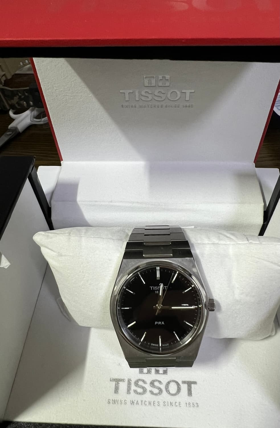 티쏘 prx 쿼츠 검판 40mm 상품이미지1