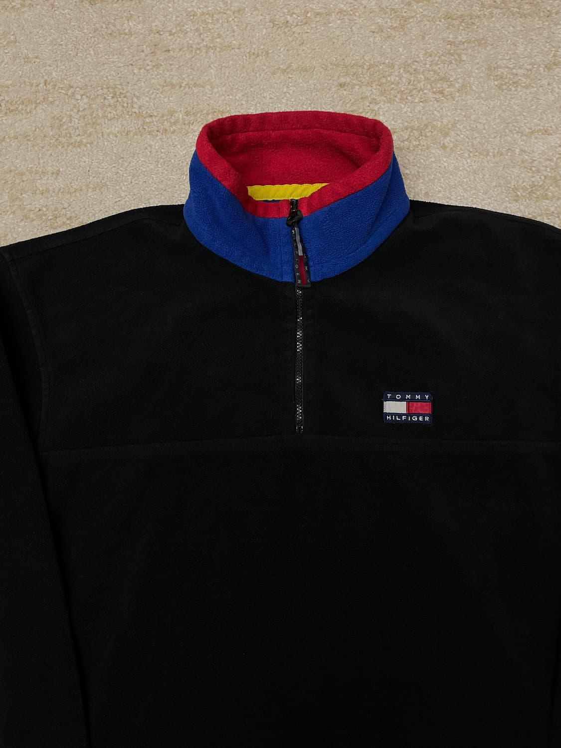 [L] 00s 타미힐피거 후리스 집업 아노락 저캣 쿼터집업 상품이미지2