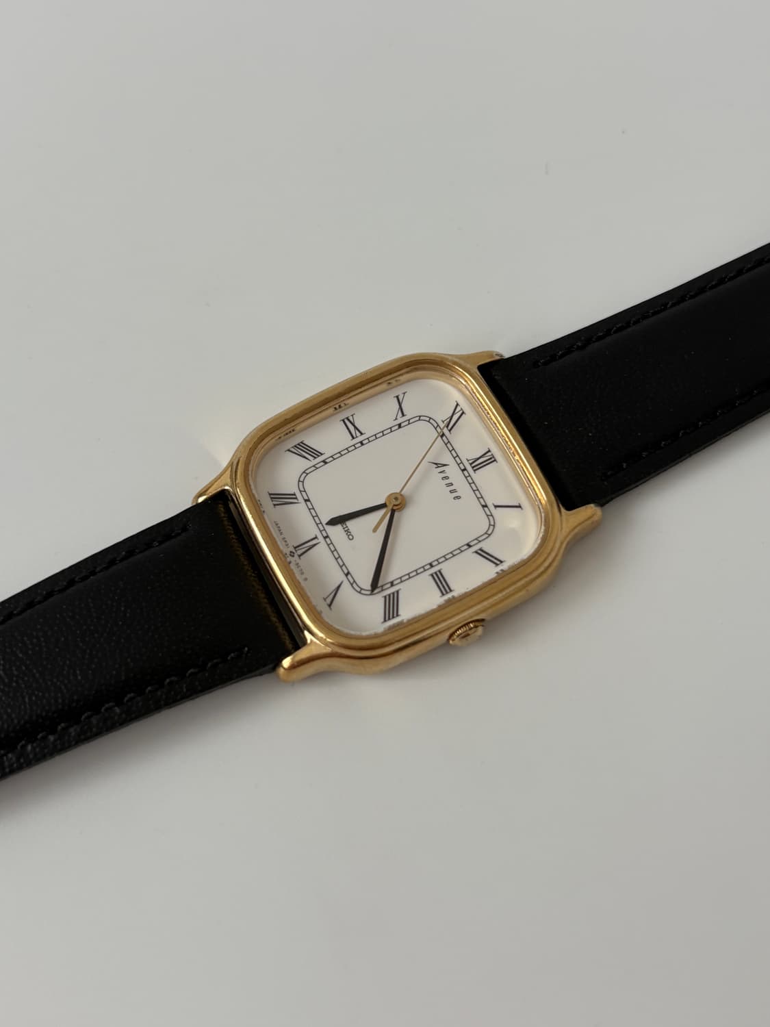 80s avenue roman index gold tank quartz 상품이미지5