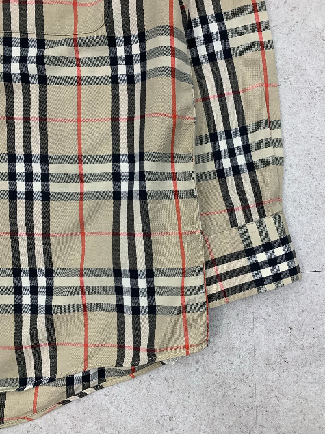 Burberry 90s 버버리 노바 체크셔츠 상품이미지3