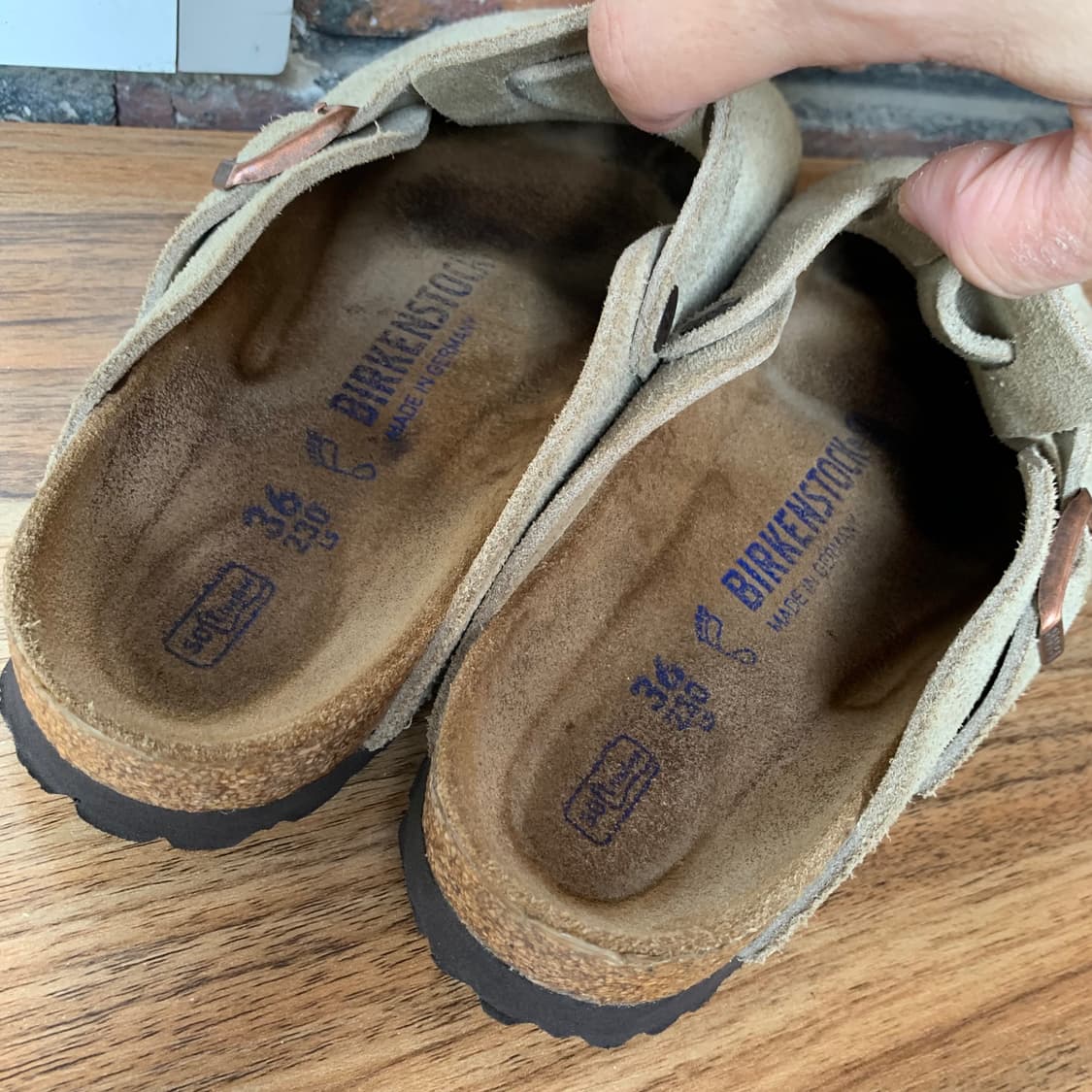 버켄스탁 보스턴 타우페 레귤러 36 230 상품이미지6