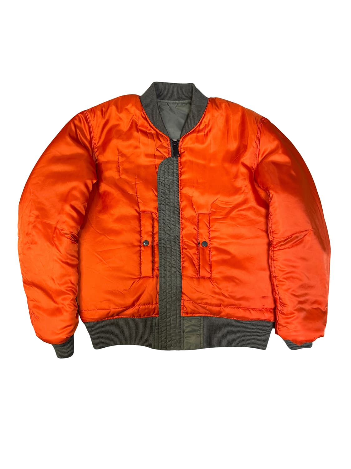 빈티지 아비렉스 AVIREX USA 마원 ma-1 복각판 항공점퍼 XL 상품이미지7