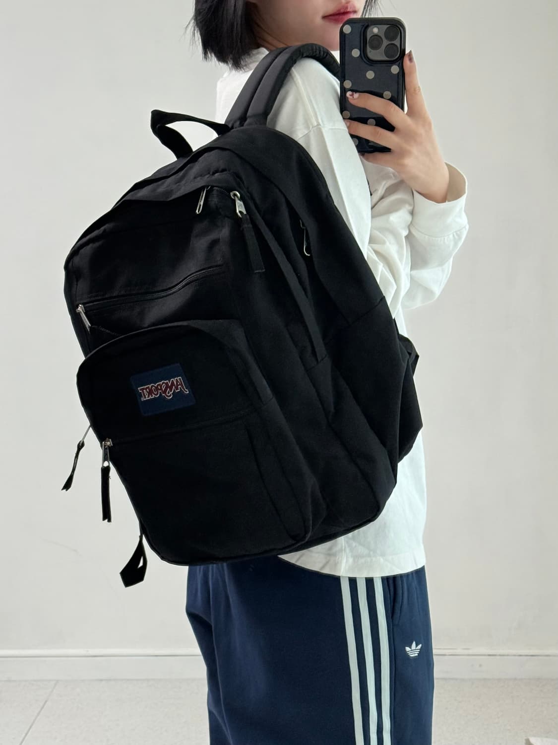 잔스포츠 블랙 스튜던드 백팩 상품이미지2