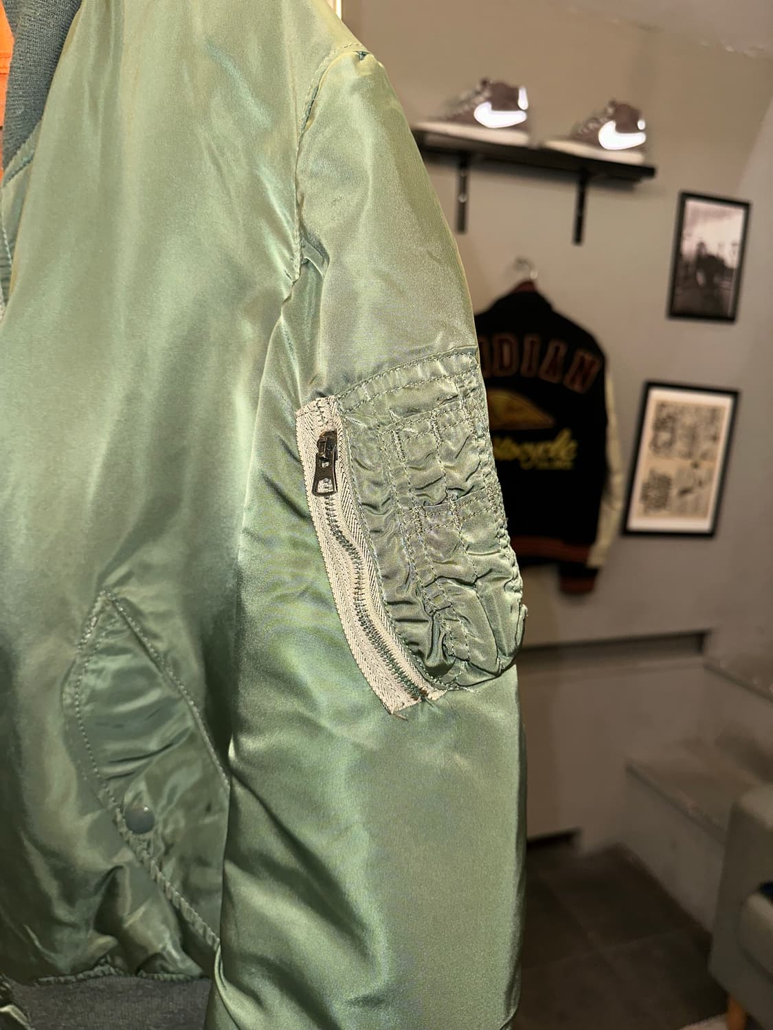 80’s Alpha Industries Ma-1 USA flight 상품이미지7