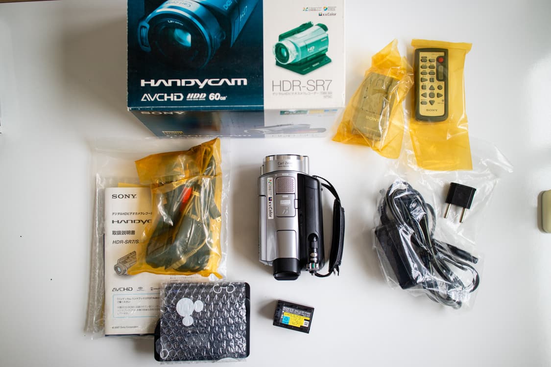 Sony HDR-SR7 / 빈티지 디지털 캠코더 상품이미지9