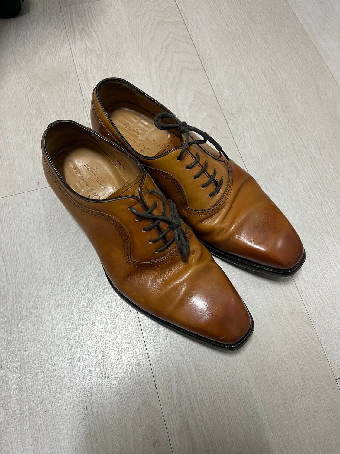 파티나 구두 카를로스 산토스 옥스포드 슈즈 상품이미지1