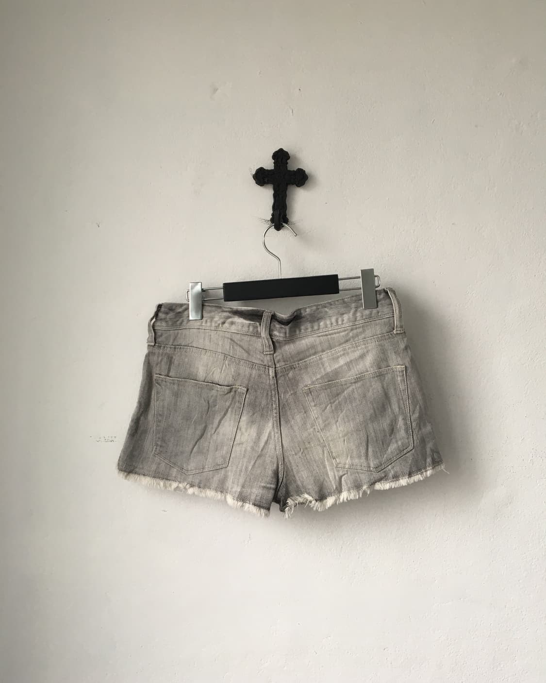 Washing damage short 상품이미지2