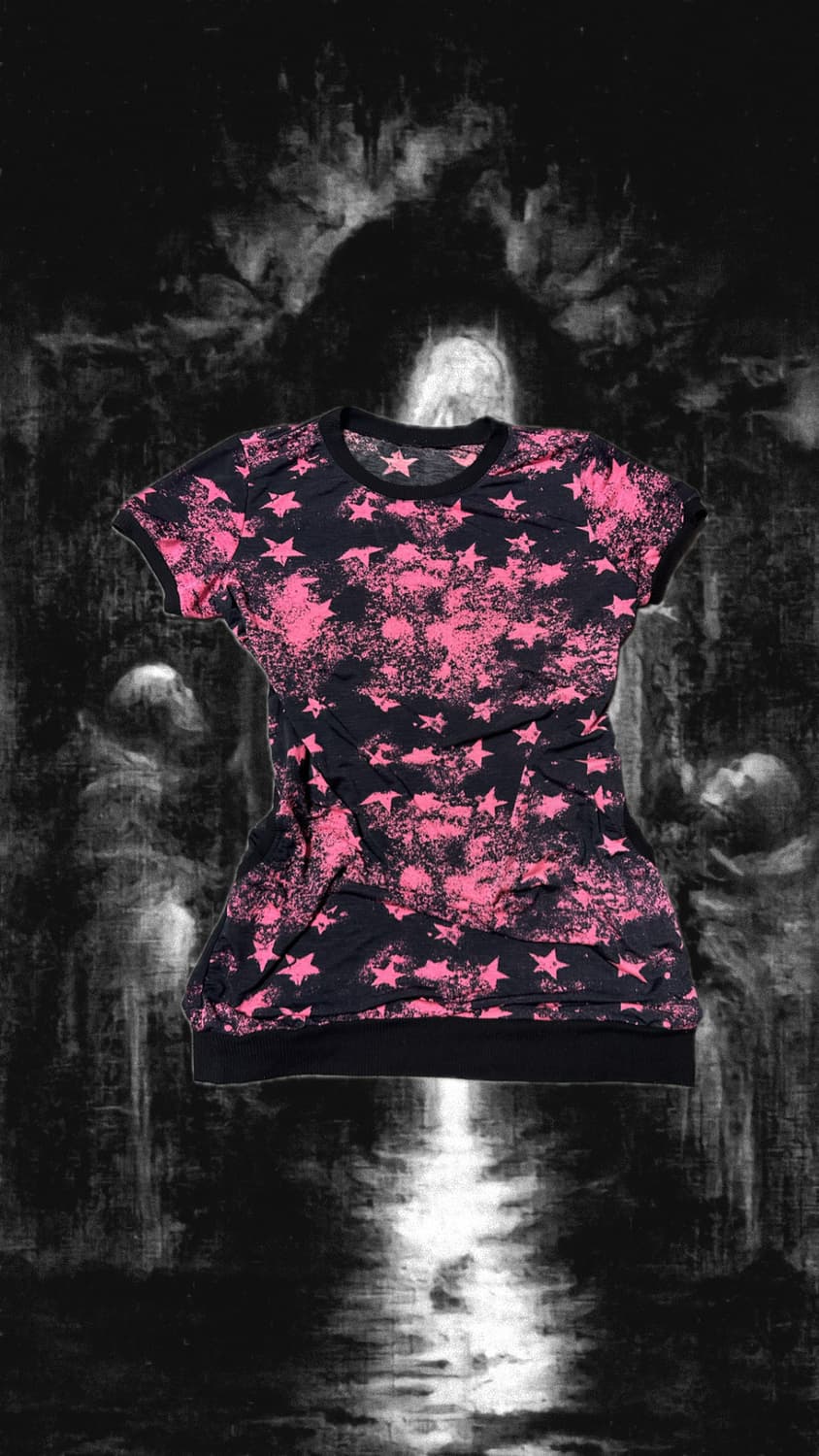 Punk star long t-shirt  상품이미지1