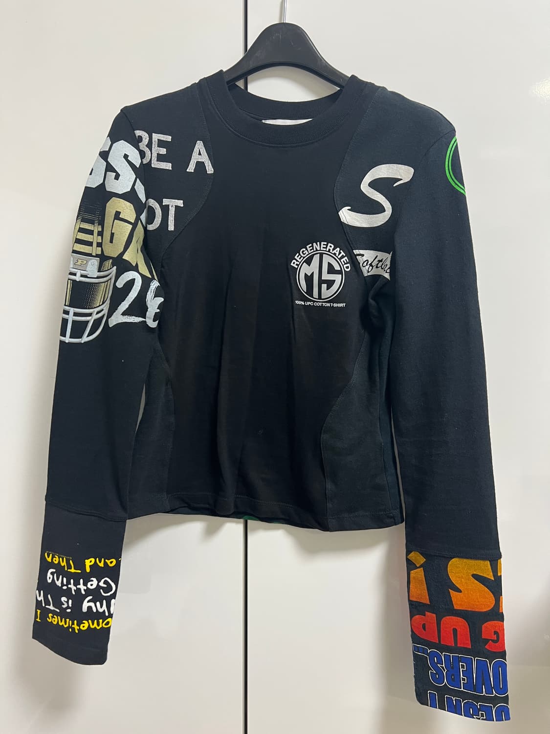 Marineserre white line graphic Tshirts 상품이미지1