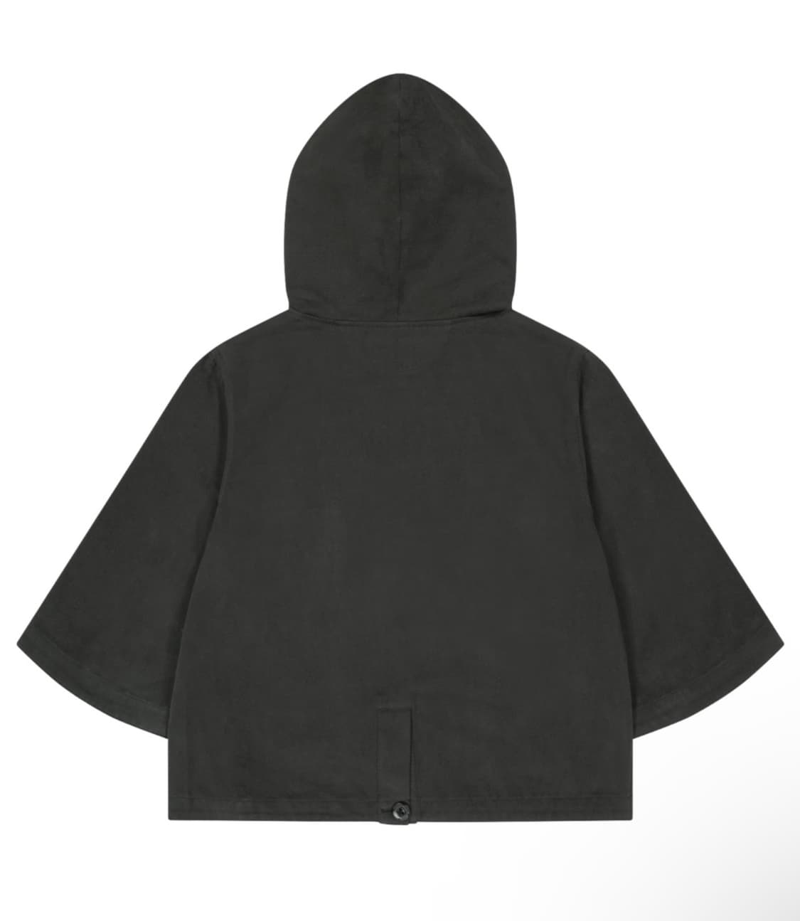 코이세이오 후드 카프리 자켓 차콜 상품이미지5