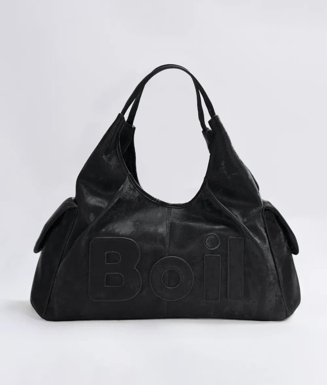 보일테일 메간 백 실키블랙 상품이미지1