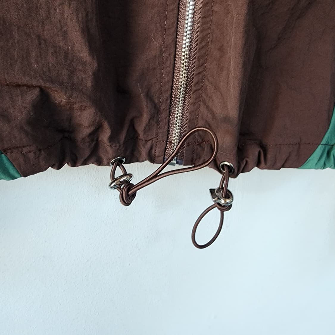 사이다 컬러 블록 바람막이 자켓 상품이미지3