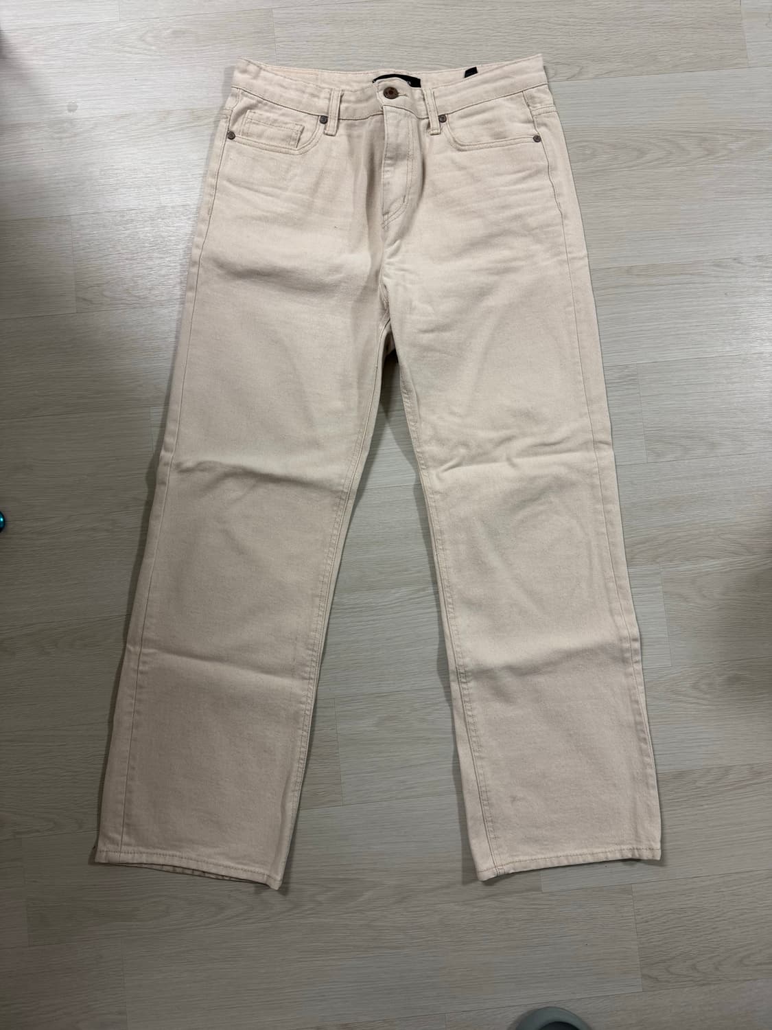 피스워커 아이보리 코튼팬츠 32사이즈 상품이미지1