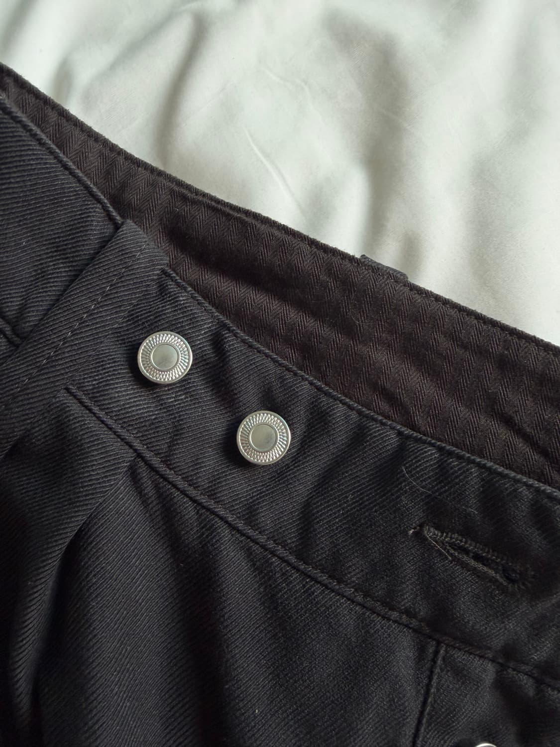 [3] a.presse 아프레쎄 실크 트라우저 팬츠 상품이미지5