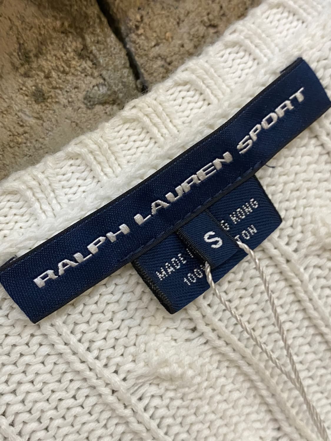 [S] Polo RL Cable V-Neck Sweater 상품이미지5