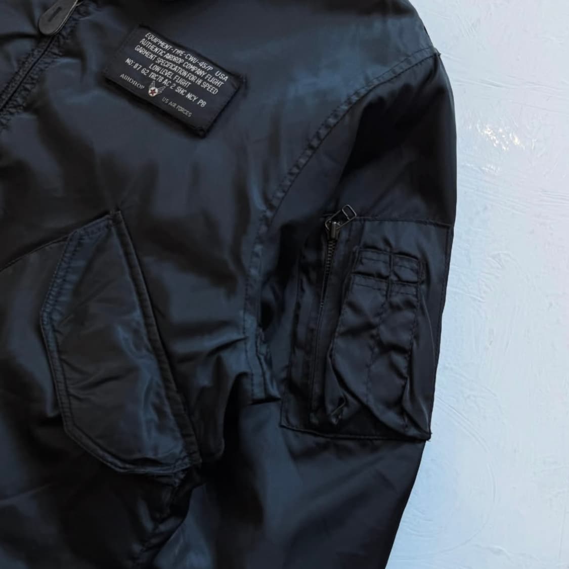 90s US Air Force CWU-45/P 플라이트 자켓 상품이미지5
