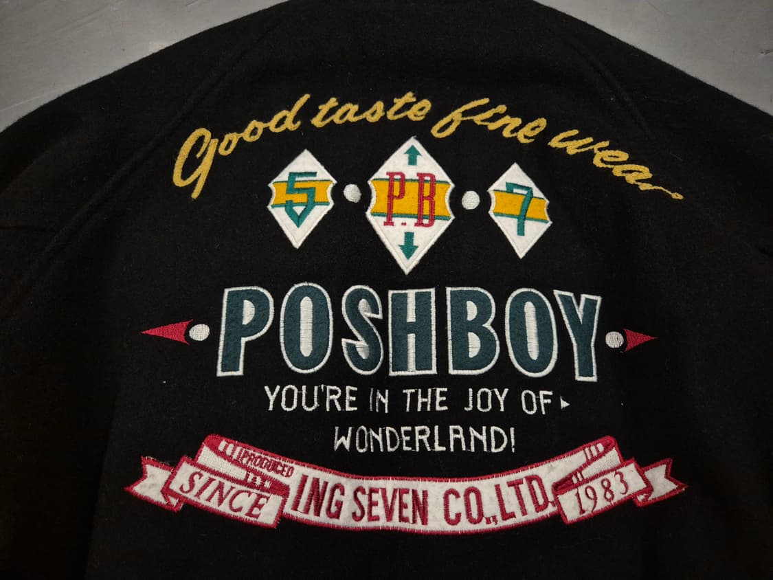 POSH BOY 울 바시티 자켓 상품이미지5