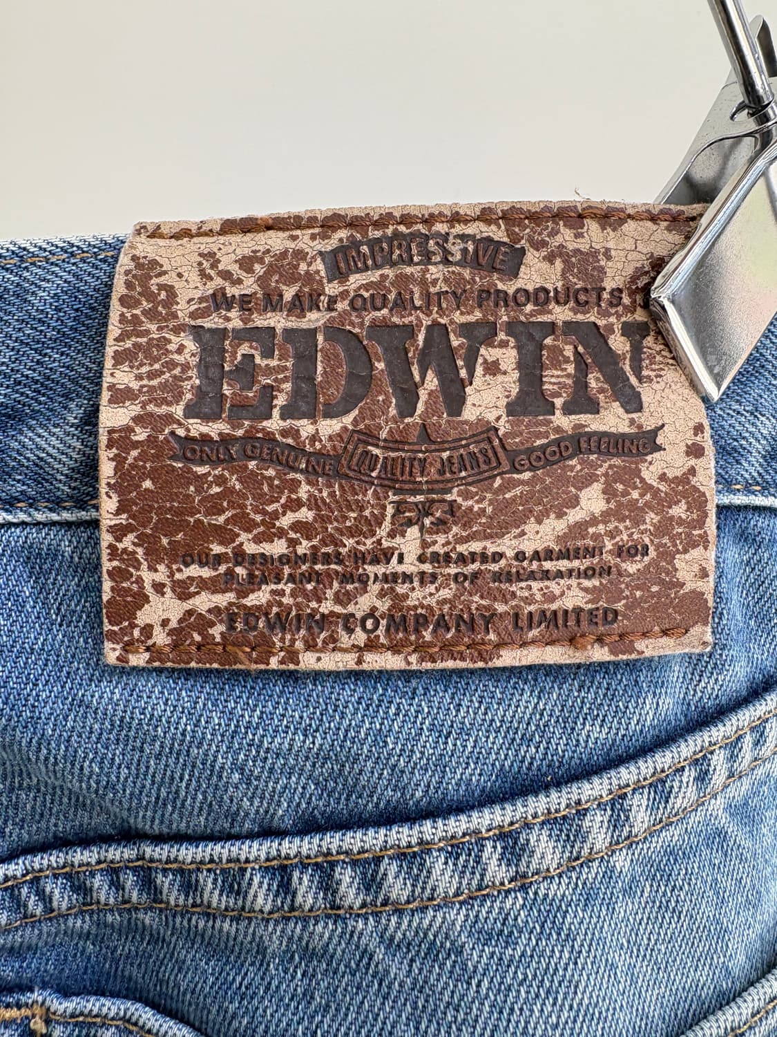 EDWIN (Made in Japan) 데님팬츠 상품이미지6