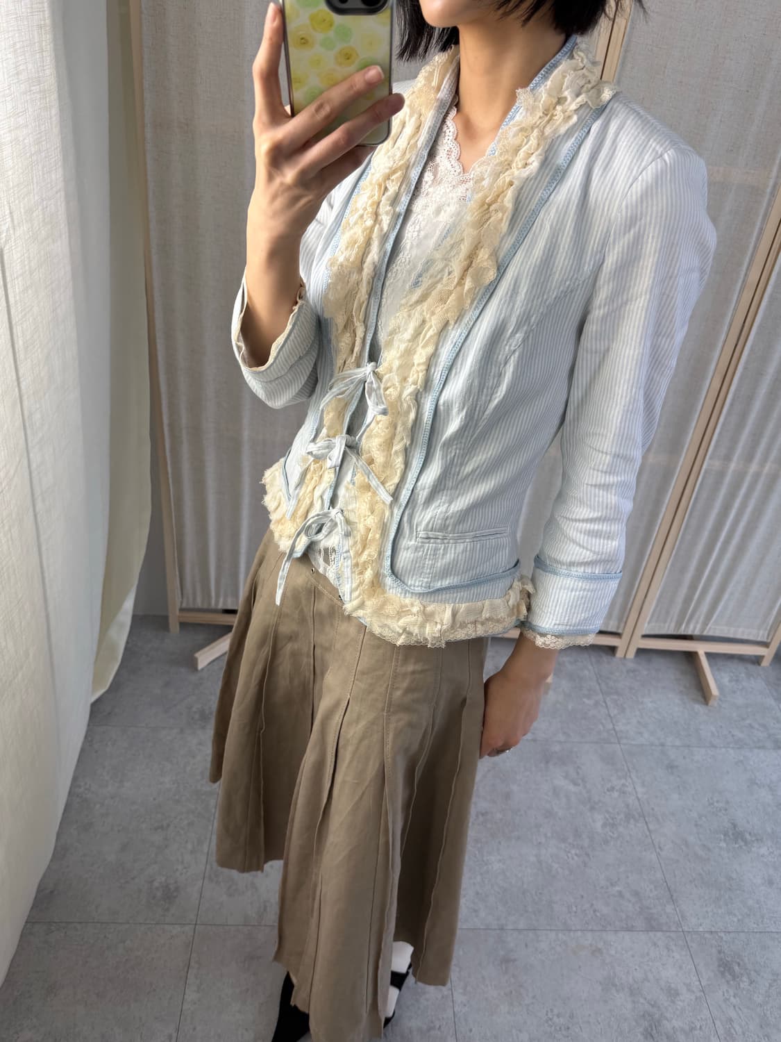 Roberto Scarpa 아방가르드 레이스 자켓 상품이미지2