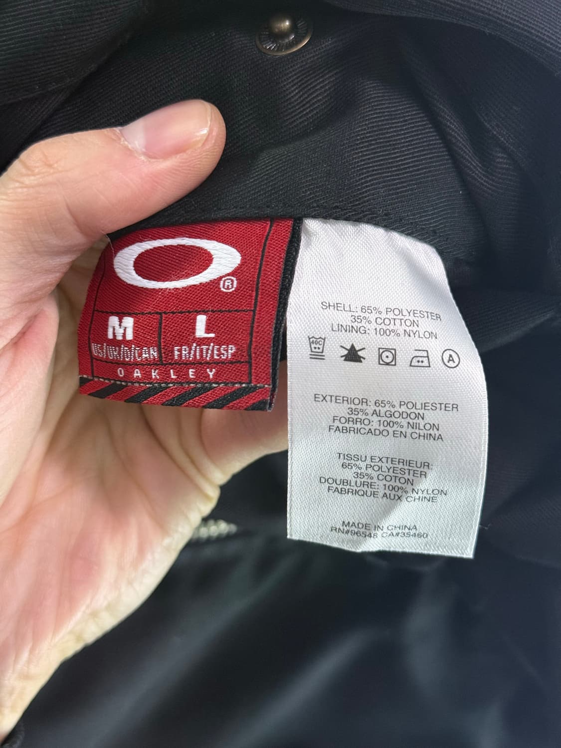오클리 리버시블 양면 ma-1 항공점퍼 봄버 블루종 M 95 나일론 워크 상품이미지10