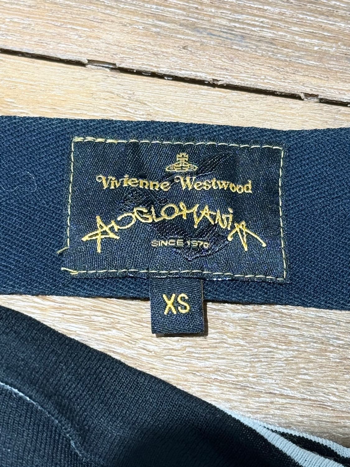 비비안웨스트우드 앵글로매니아 스트라이프 오프숄더 슬리브리스 탑 상품이미지7