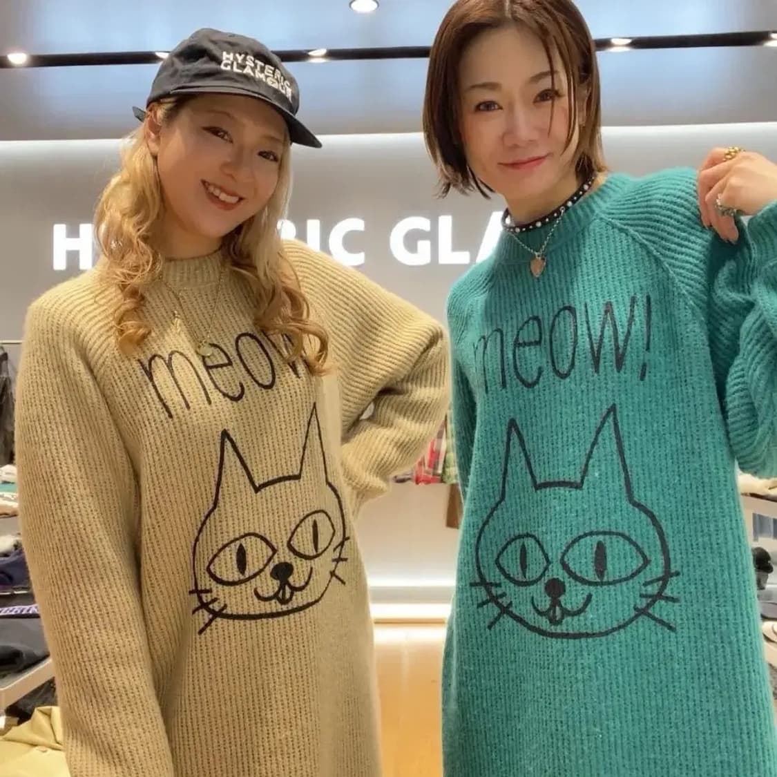 히스테릭 글래머 울 고양이 니트 상품이미지7