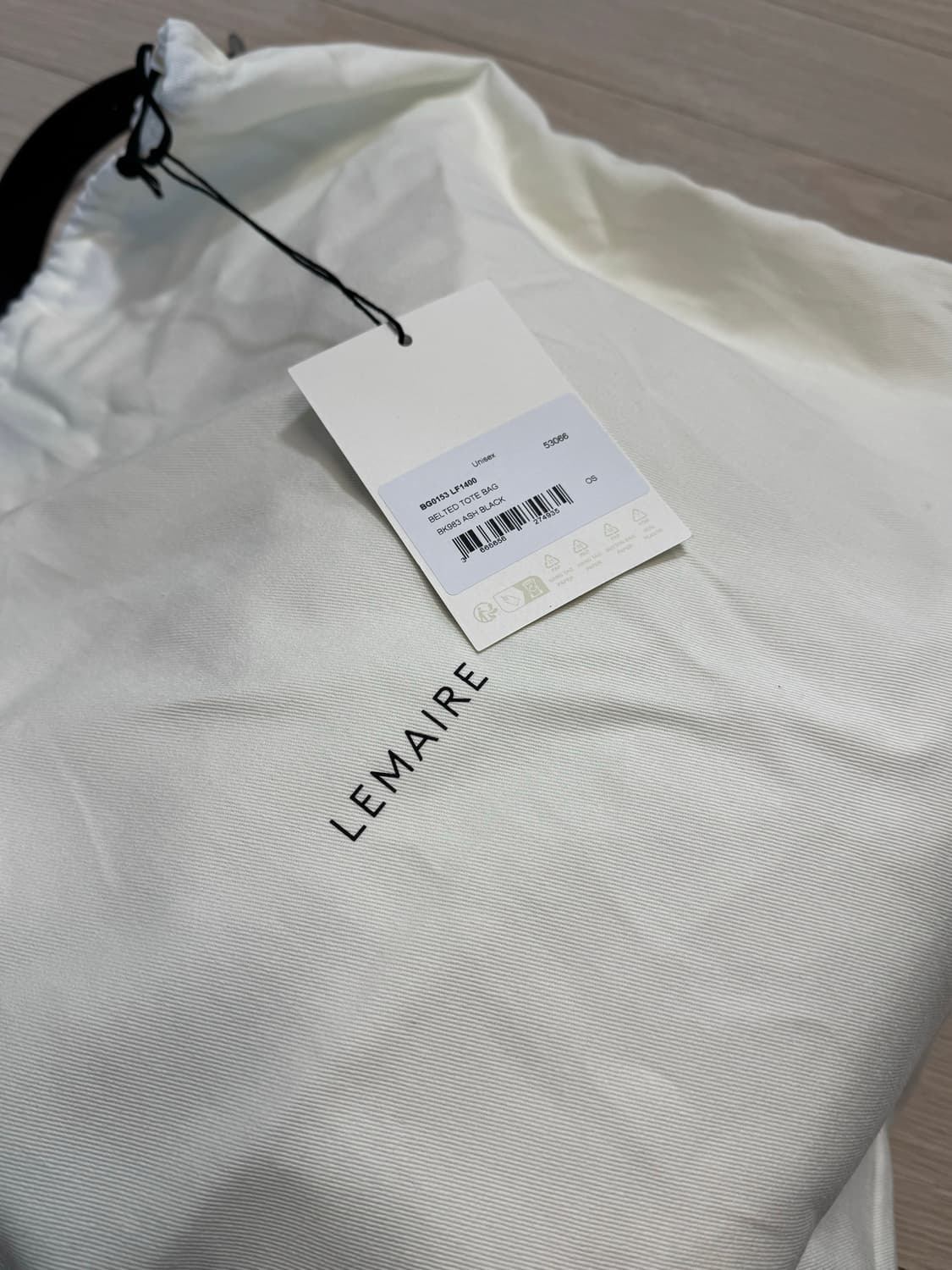 26SS 르메르 벨티드 캔버스 토트백 상품이미지4