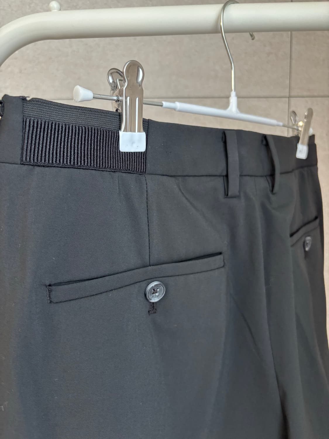 폴햄 블랙 슬랙스 바지 상품이미지5