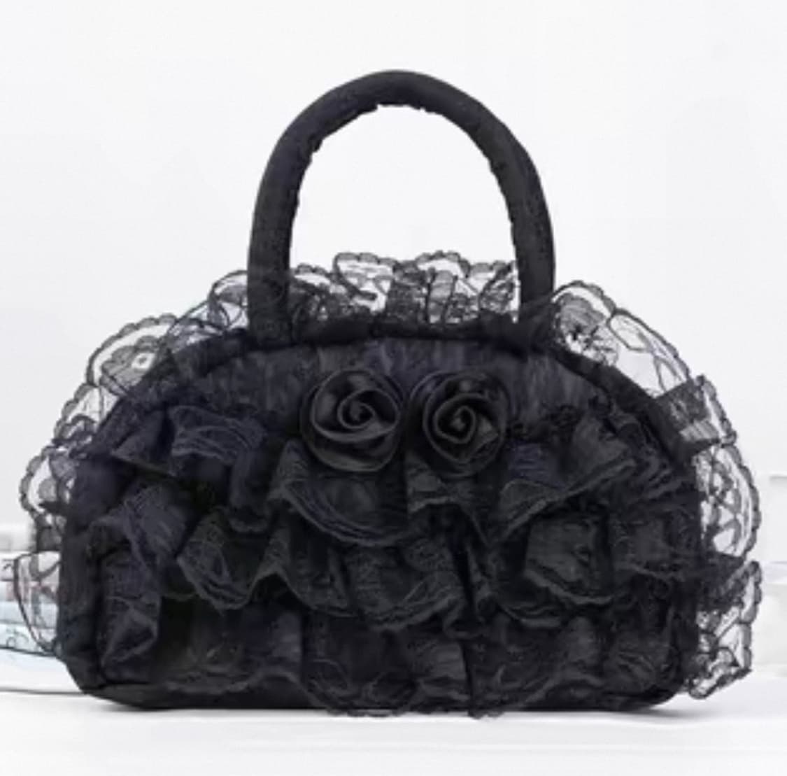 고익 로리타 고스로리 드레스 헤도레 가방 세트 상품이미지4