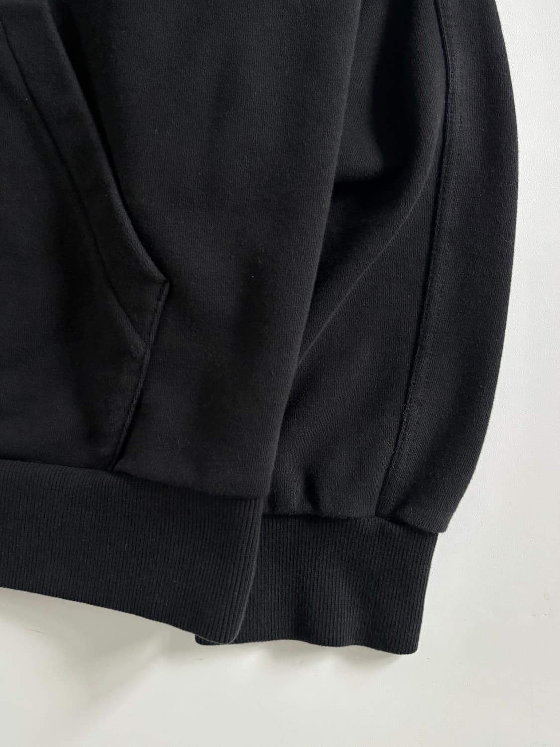 The North Face 노스페이스 부클로고 블랙컬러 코튼 반집업 맨투 상품이미지6