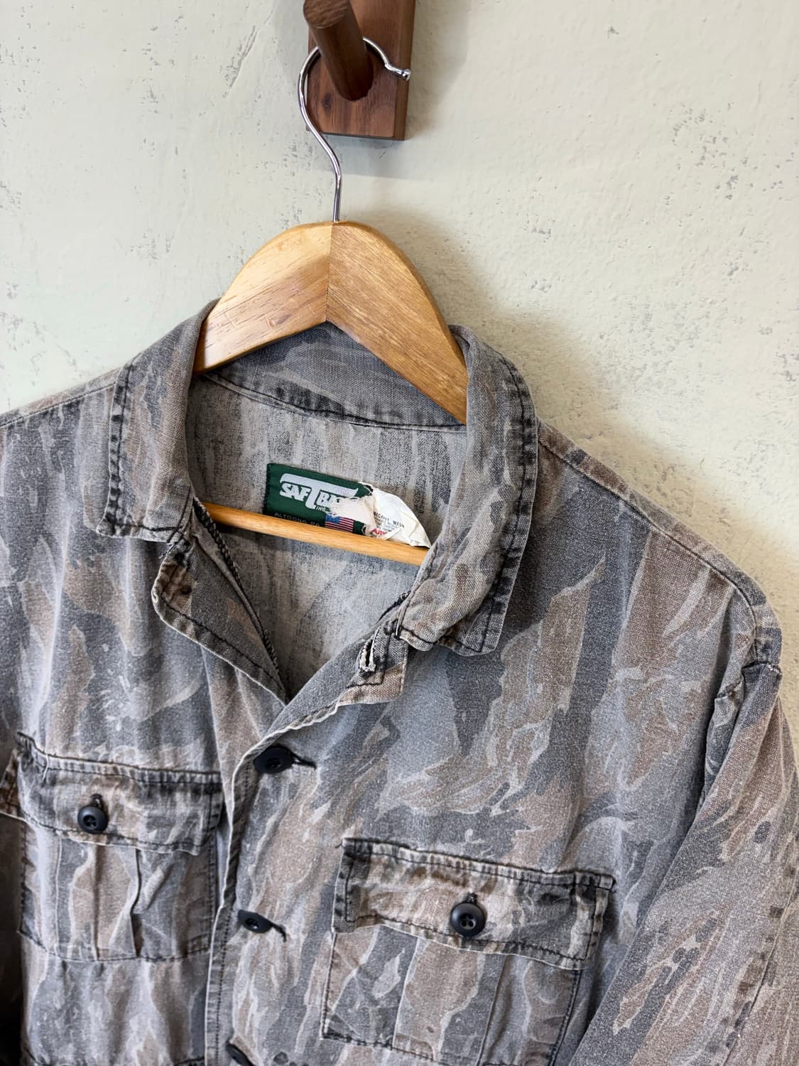 USA Saftbak 카모플라쥬 초어 헌팅 자켓 상품이미지5