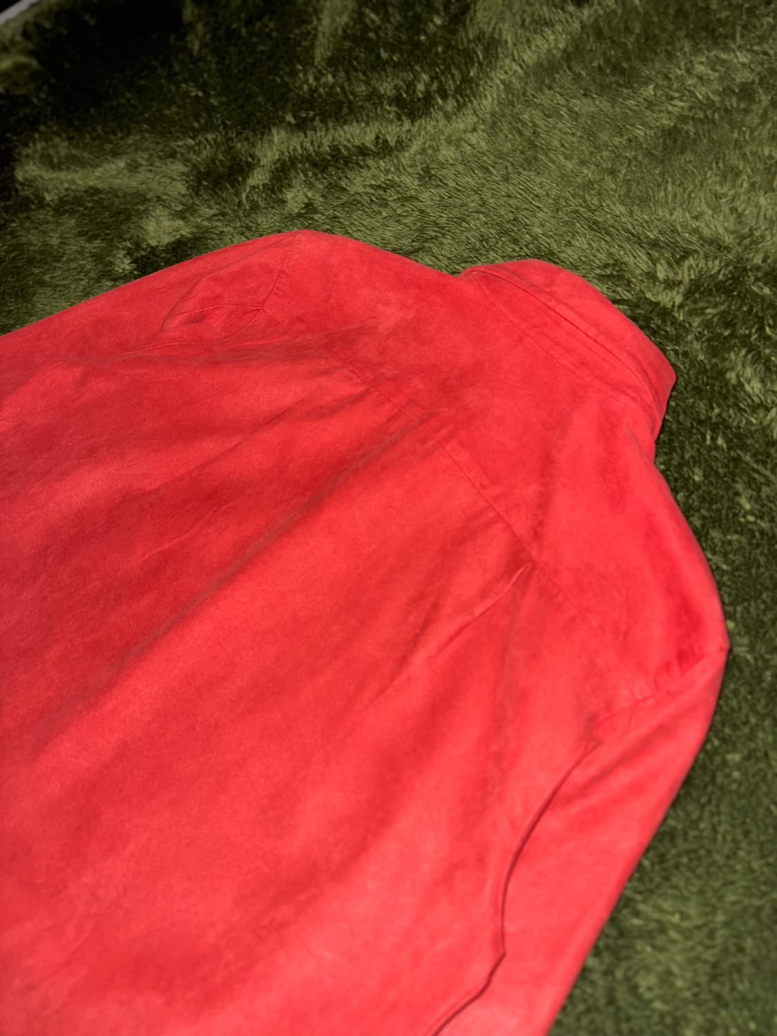 [SM] L.L.Bean 엘엘빈 폴리 텍스쳐드 릴렉스핏 셔츠 레드 상품이미지7