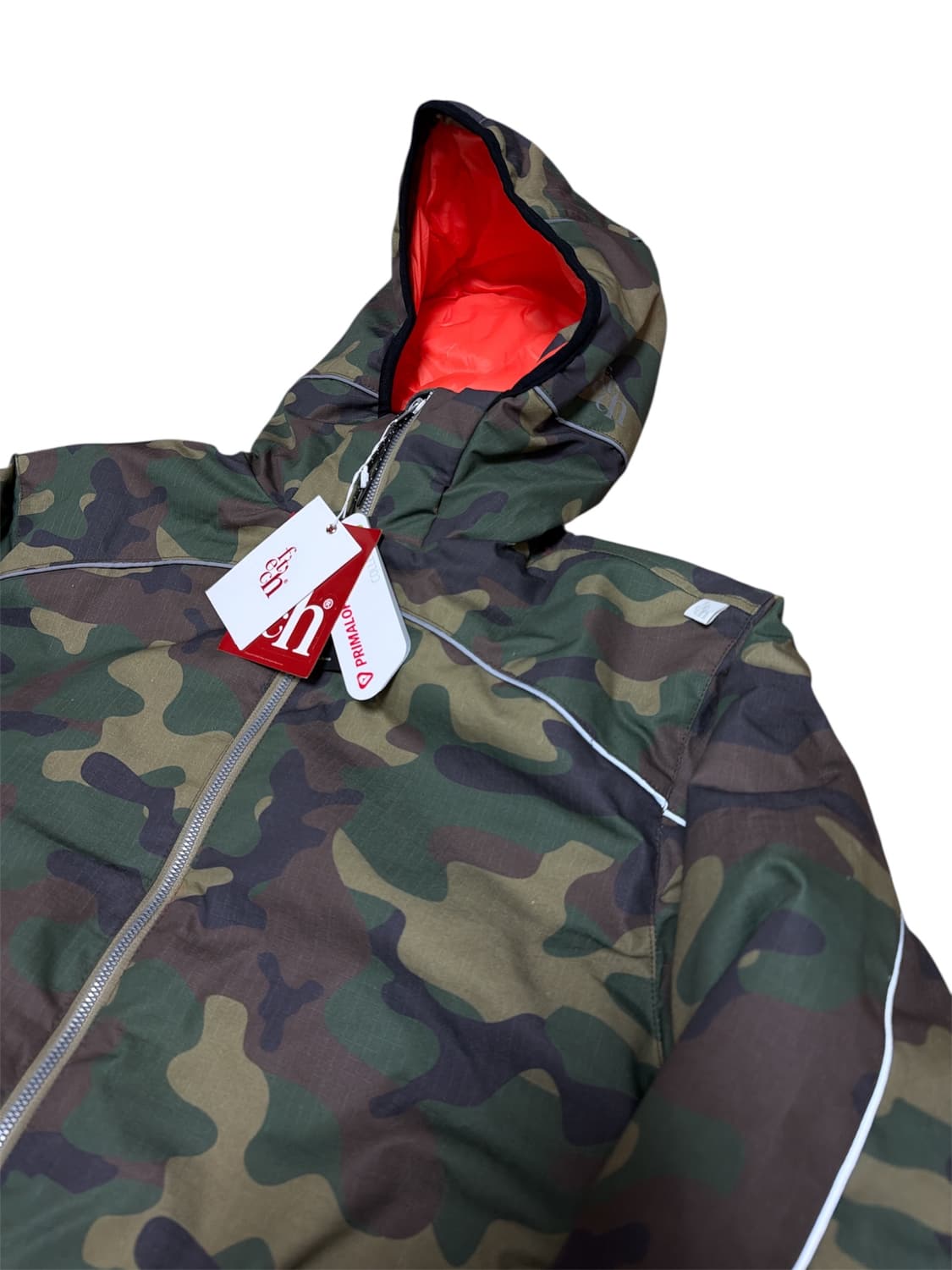 [S] 새상품 fetch 페치 스카치 카모 프리마로프트 웜업 자켓 상품이미지4