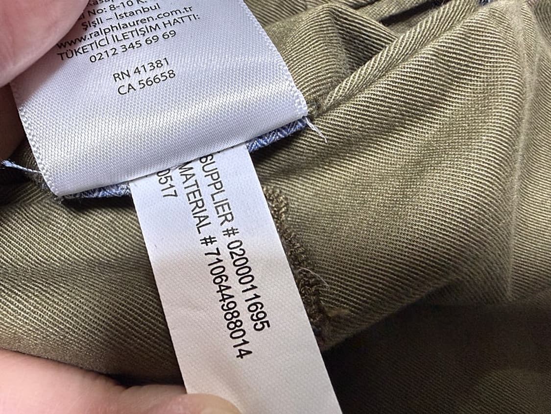 폴로 랄프로렌 바지 남성용 32인치 상품이미지9