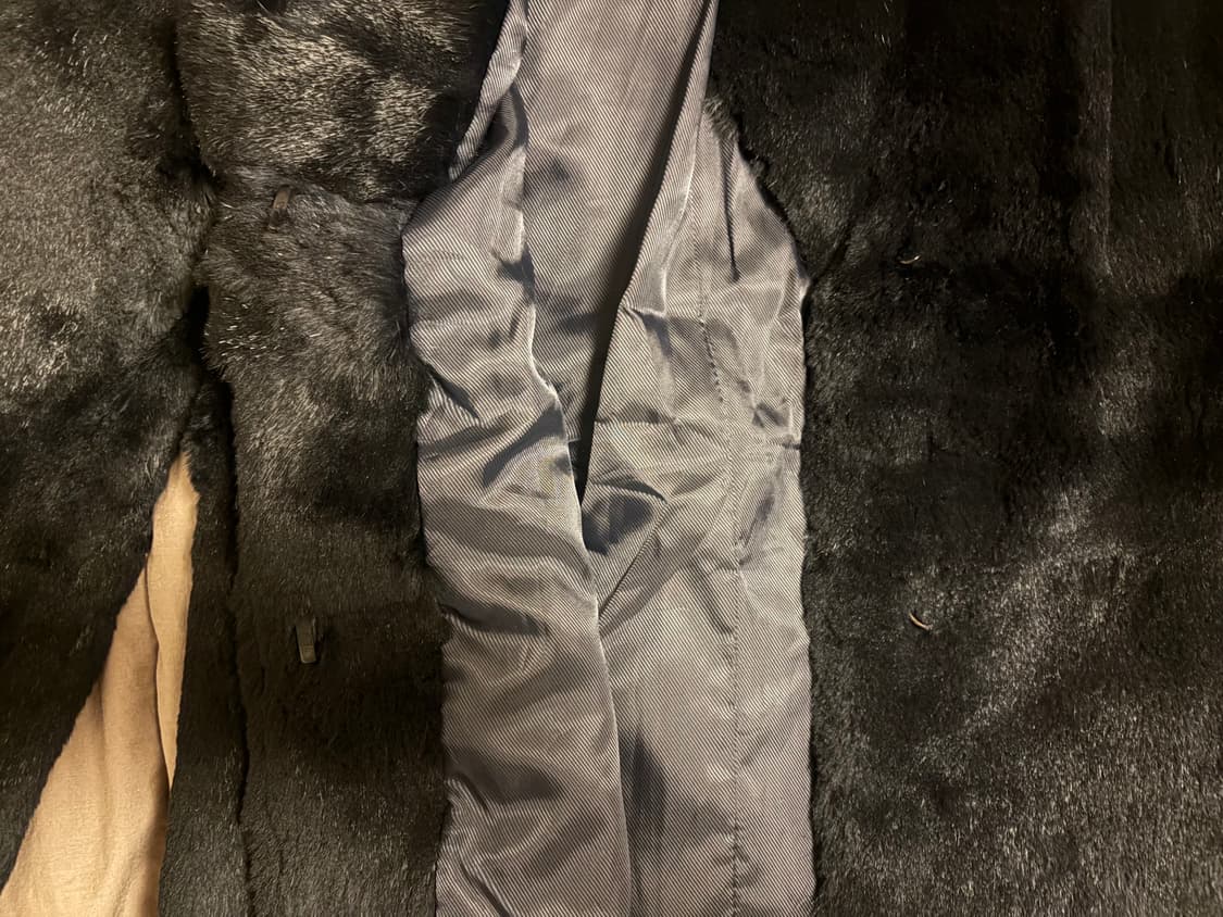 토끼털 빈티지 퍼자켓 상품이미지6