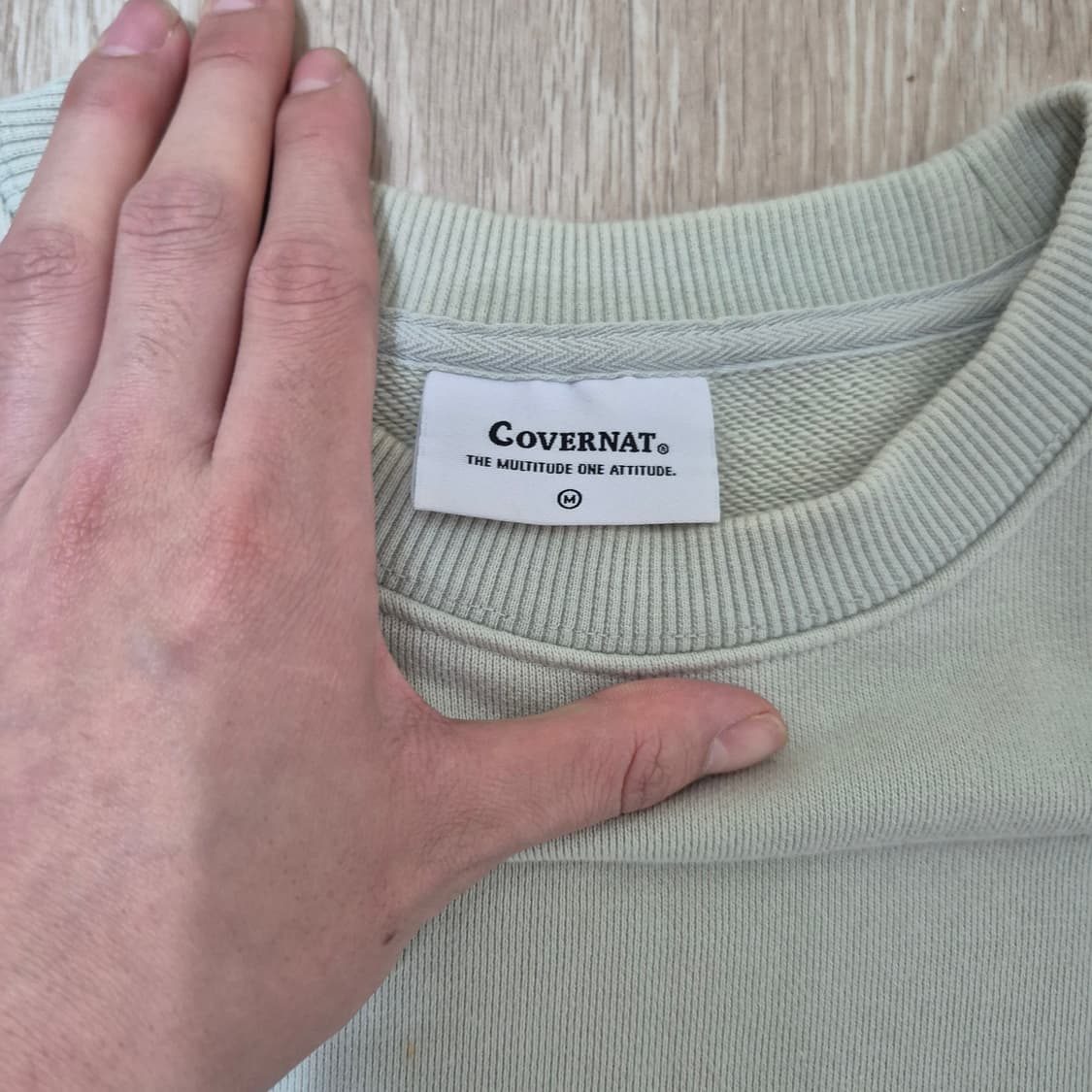 커버낫 로고 맨투맨 상품이미지7