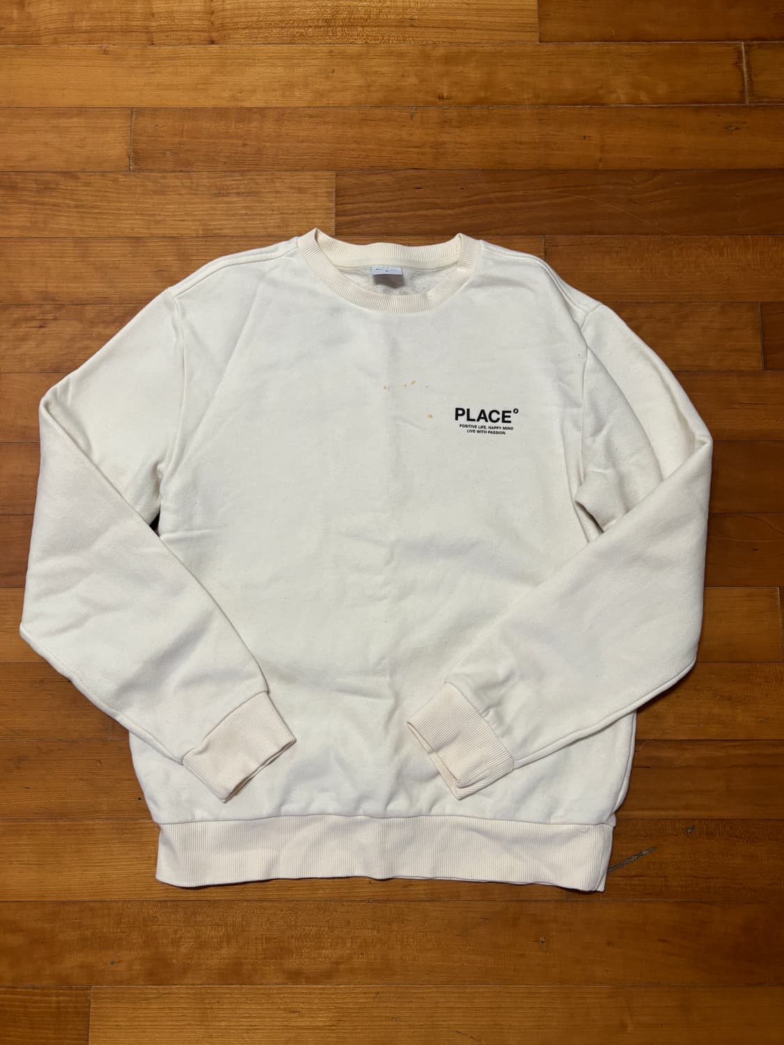 place 맨투맨 m 사이즈 상품이미지1