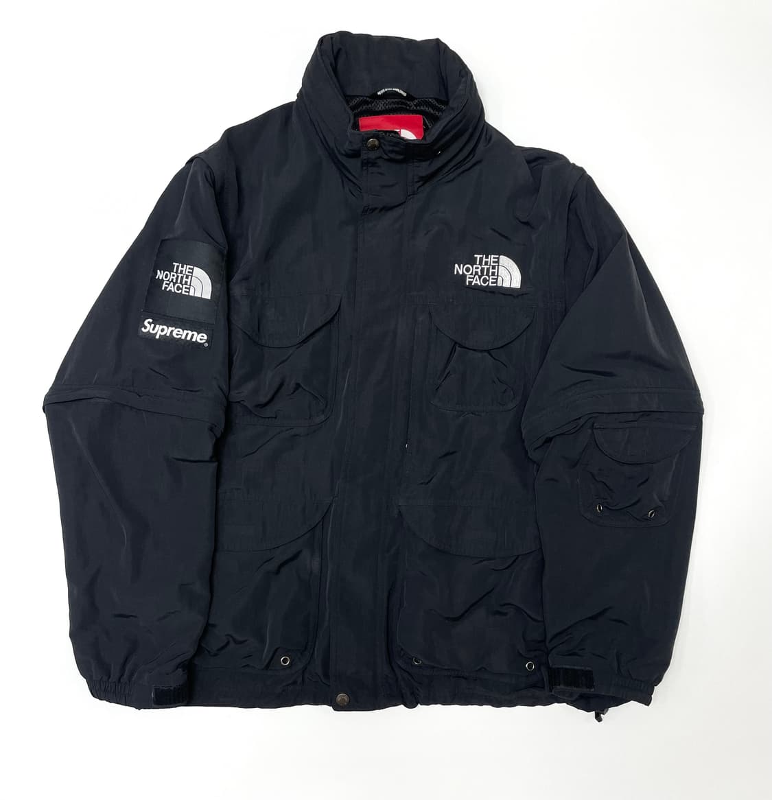 [L] 슈프림 노스페이스 컨버터블 자켓 블랙 상품이미지1