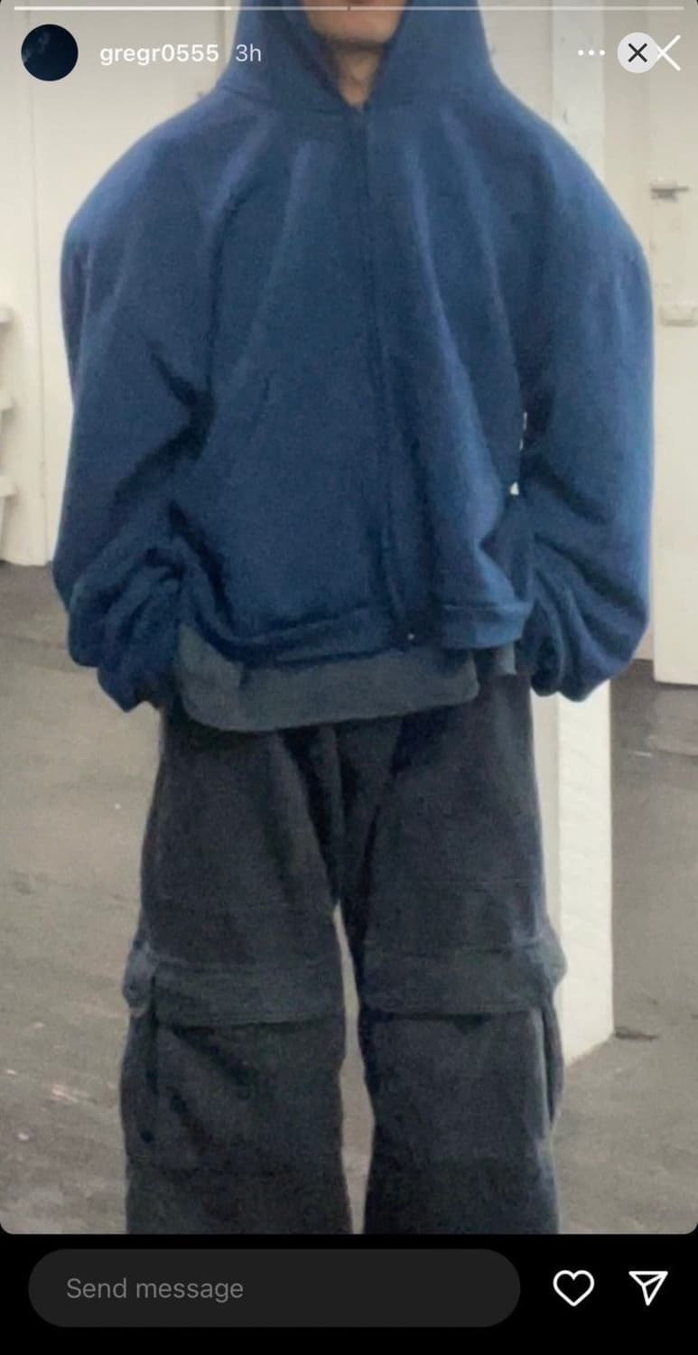 [S] gregross 그렉로스 숄더패드 후디집업 상품이미지8