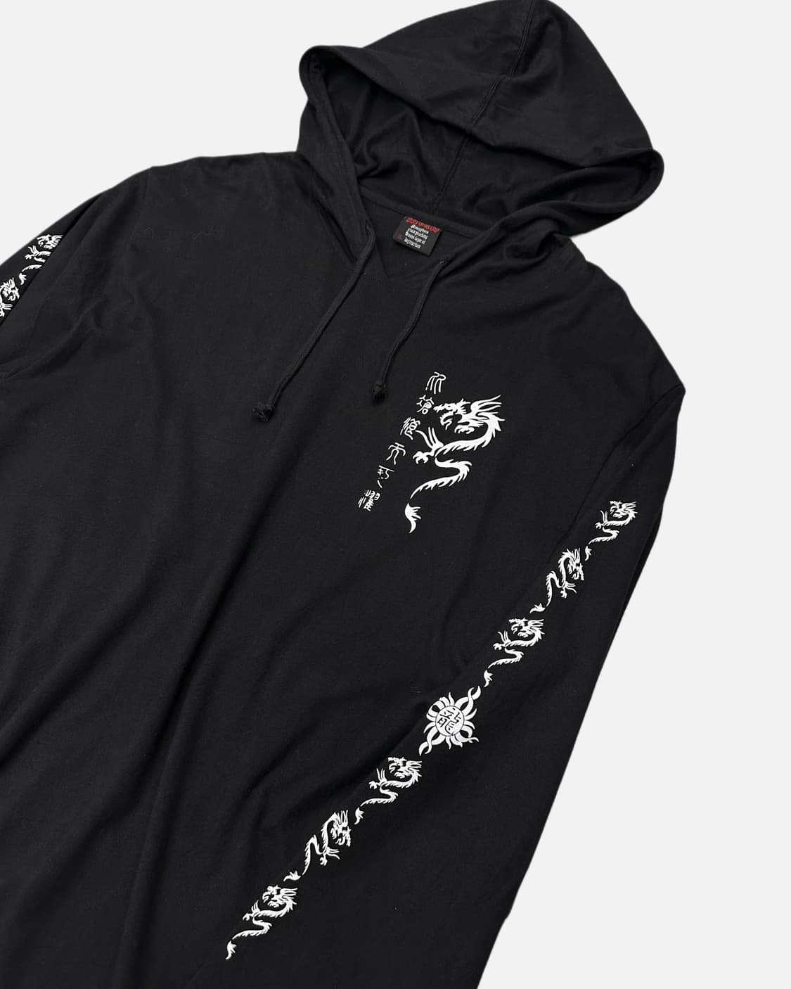 oriental dragon mark hood t-shirt 상품이미지3