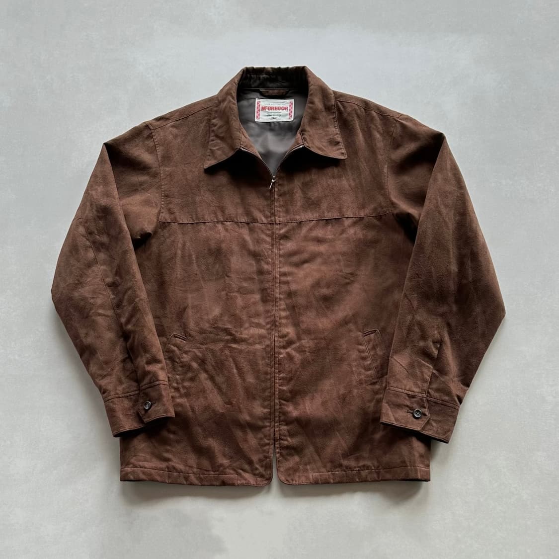 [L]맥그리거 McGregor 스웨이드 드리즐러 자켓 상품이미지3